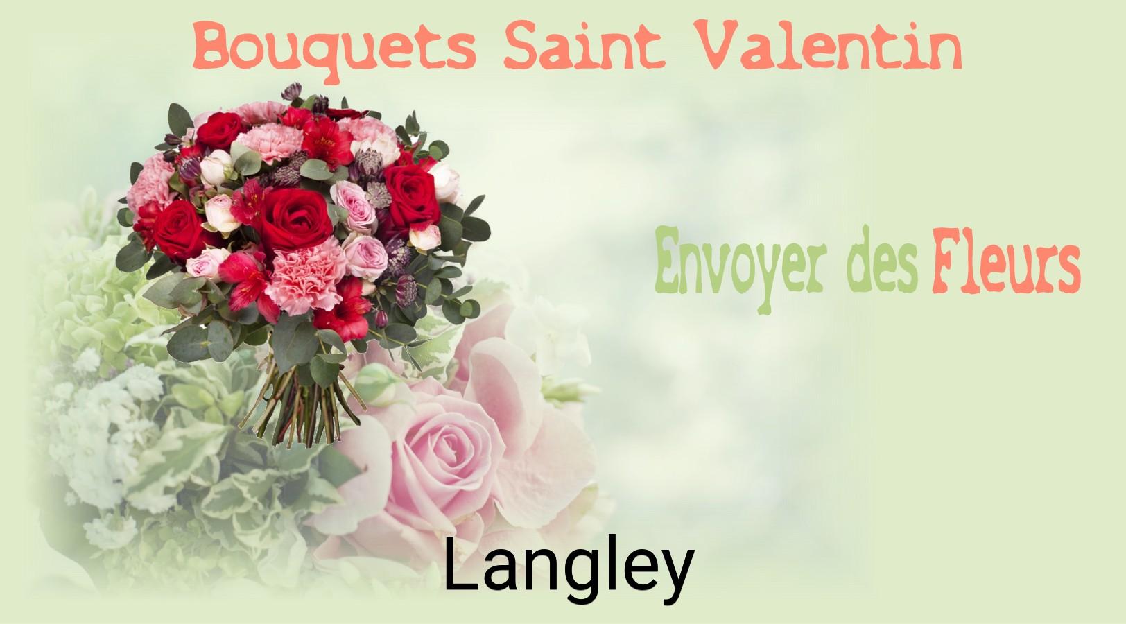 Roses de Saint-Valentin livrées à Langley